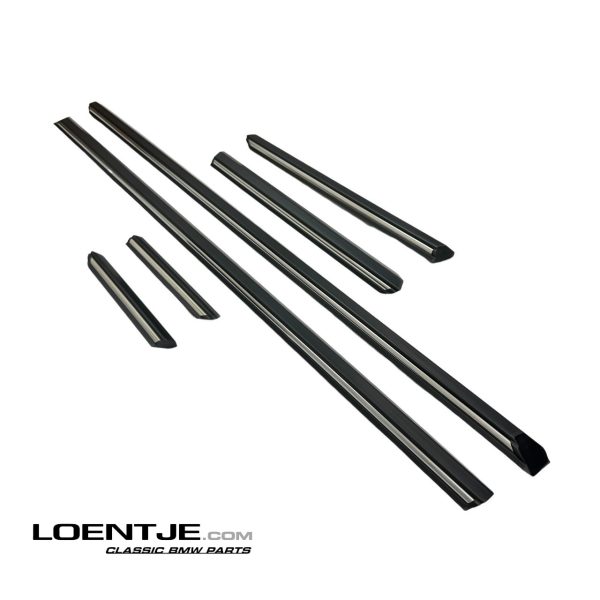 Stootlijsten set BMW e30 cabriolet chrome line - Afbeelding 6